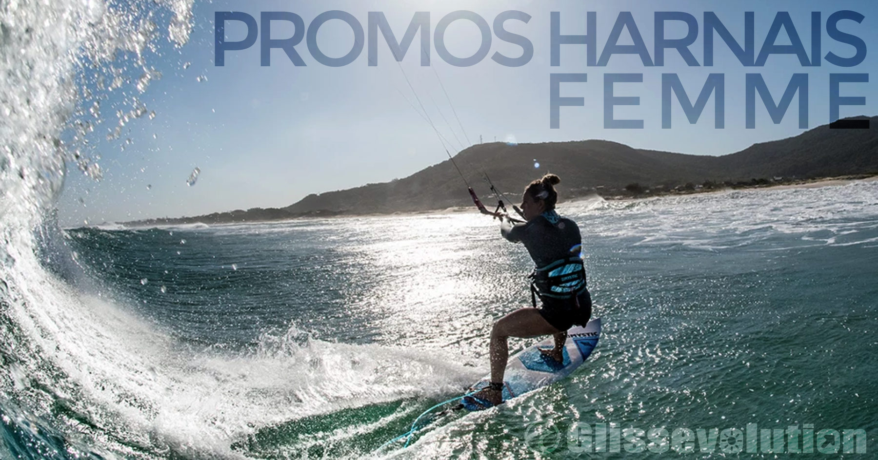 -10%  sur les harnais kite pour Femme promos incluses avec le code harnaisf10 :
