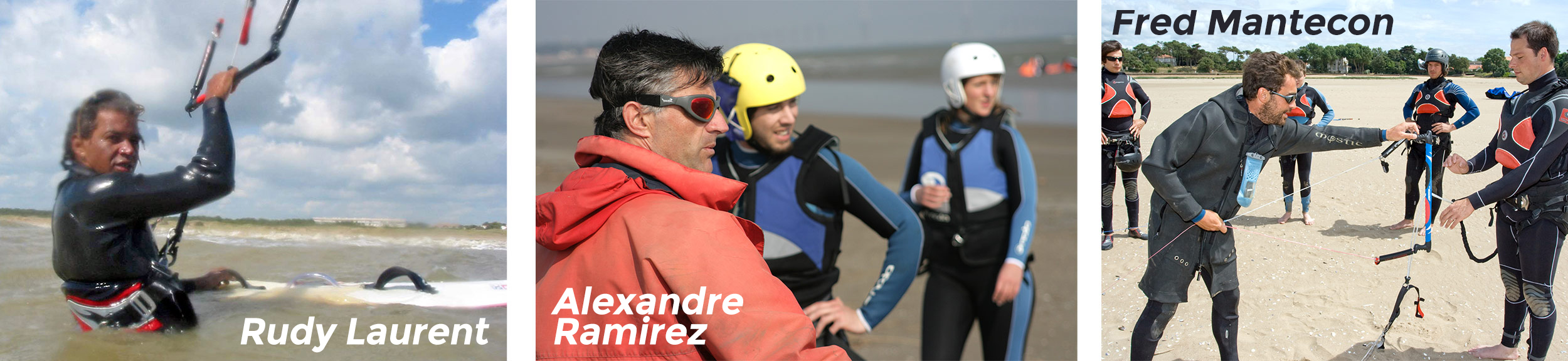 Rudy Laurent alias RoodBoy, moniteur emblématique de l’école de kitesurf GlissEvolution