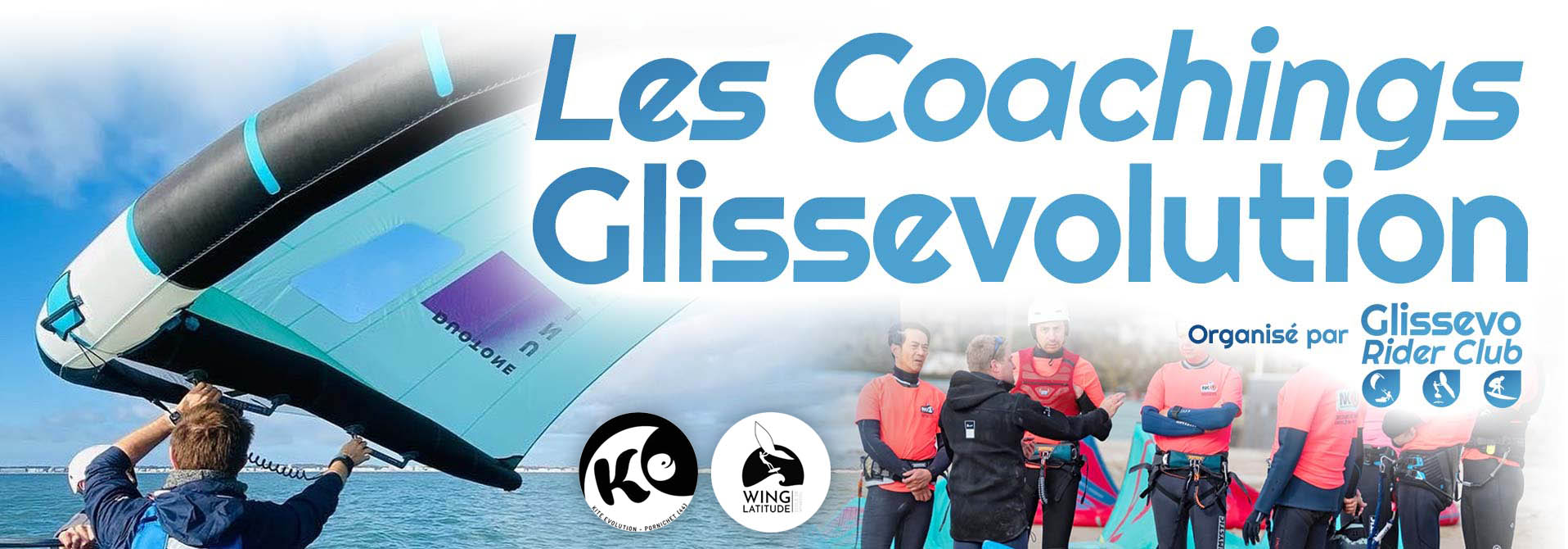 Glissevo Rider Club les coachings Kitesurf et Wingfoil