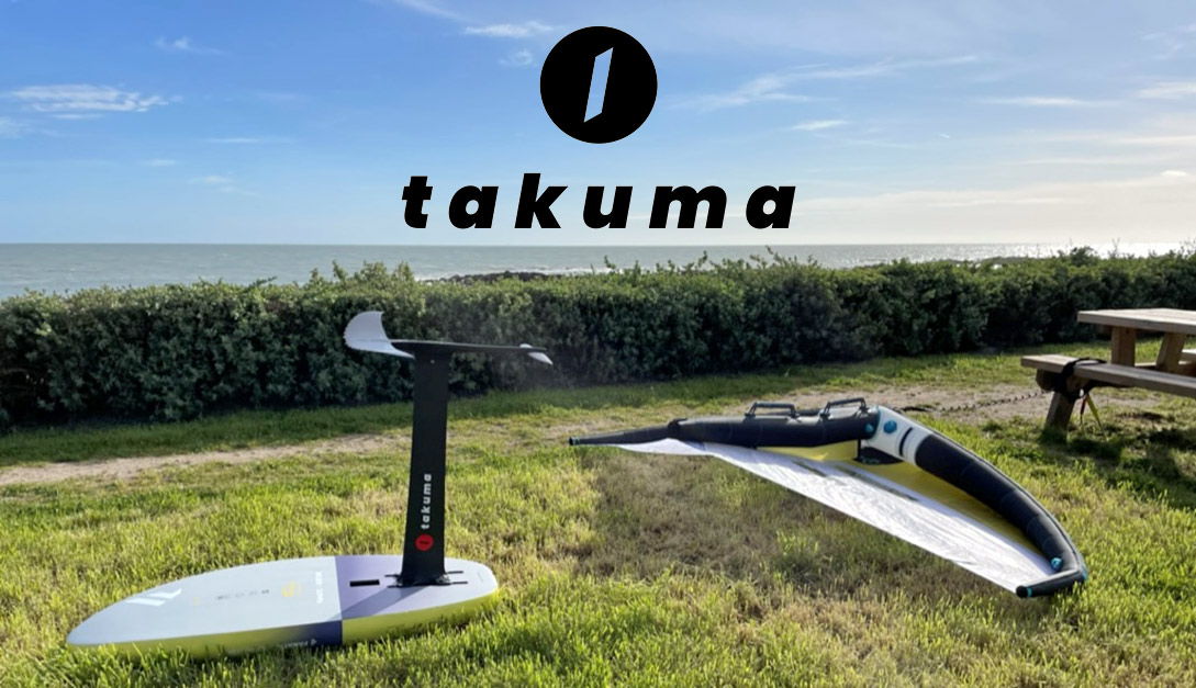 Test du wing foil Takuma Kujira II :