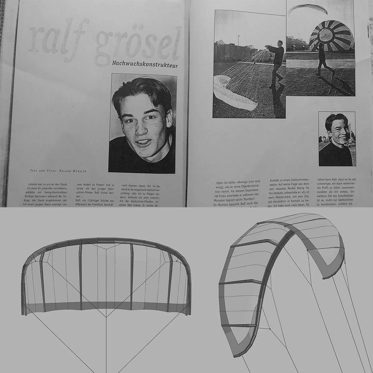 Ralf Grösel rejoint F-ONE en tant que concepteur de kites