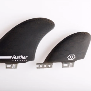 FEATHER FINS SEMI KEEL QUAD. CLICK TAB