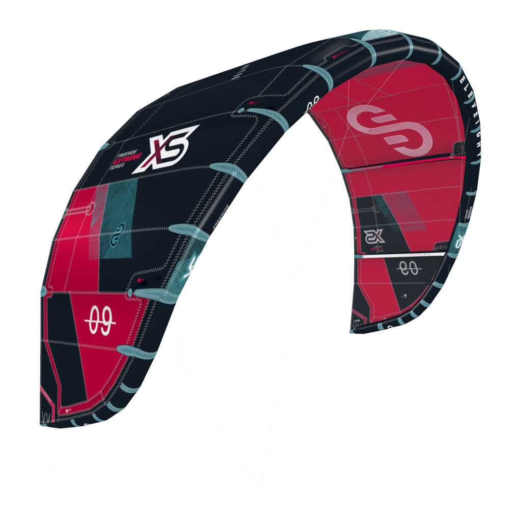 ELEVEIGHT XS V5 2024 (7m², Rouge / Noire)