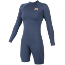 SOÖRUZ FLY SHORTY WOMEN BACK-ZIP LS NAVY 2025 2/2