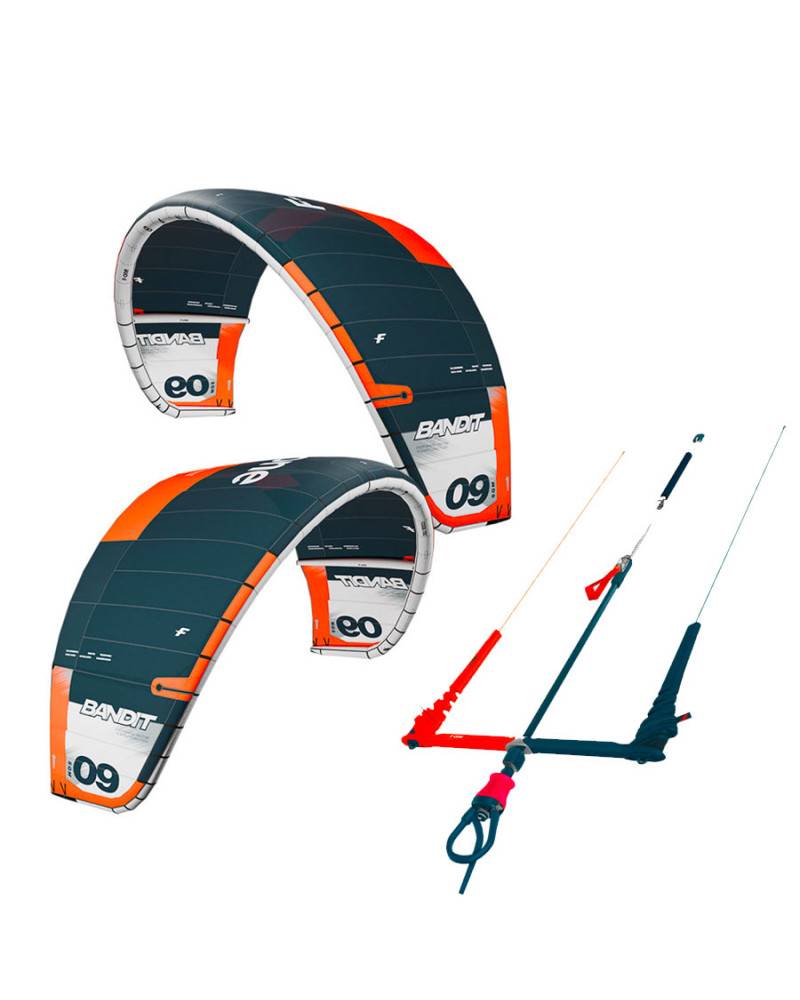 PACK F-ONE BANDIT 17 TEC + LINX BAR (06 m², Linx Bar SK99 45/52 cm, C - LILAC)